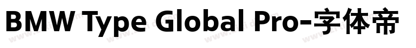 BMW Type Global Pro字体转换 BMW Type Global Pro字体转换